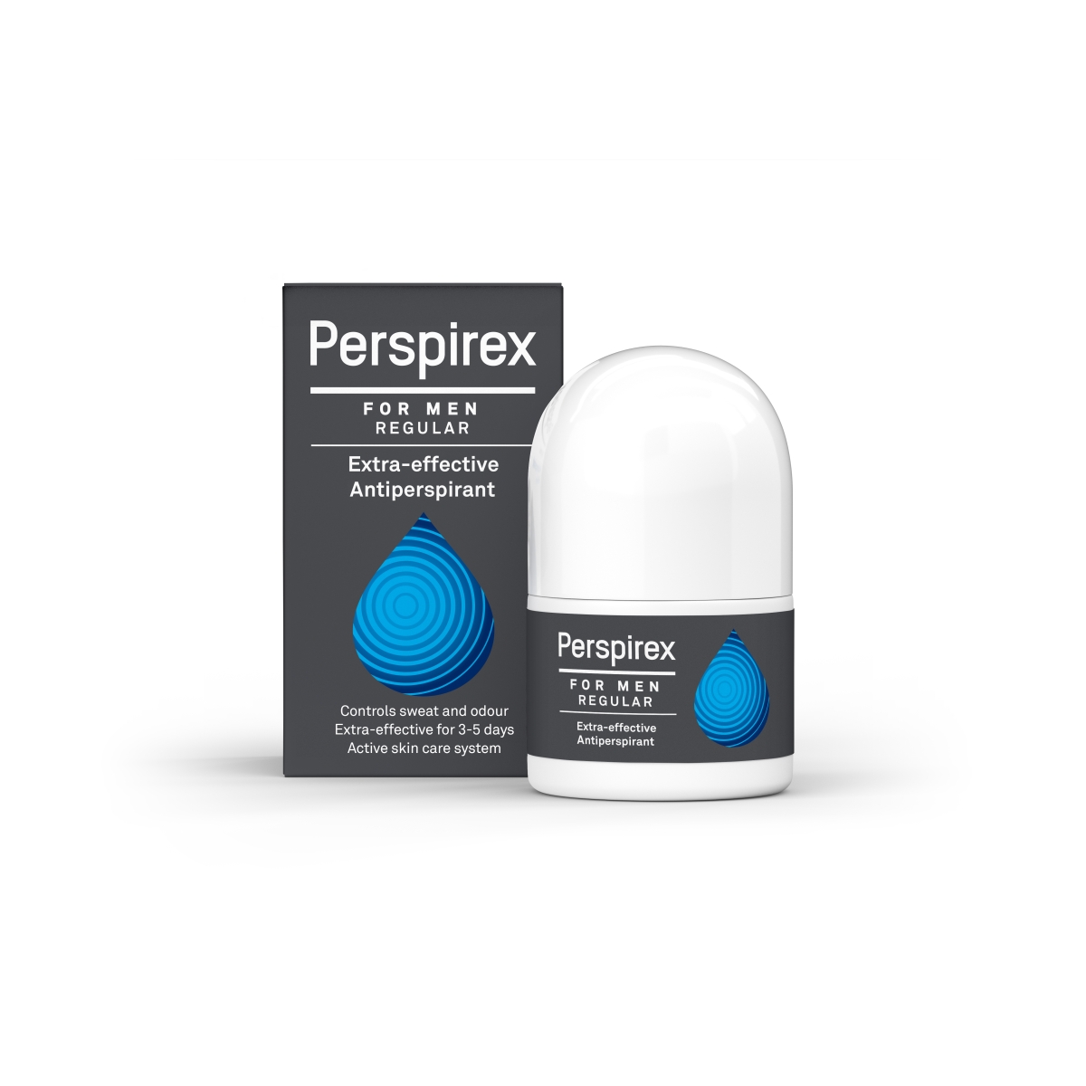 PERSPIREX REGULAR antiperspirants vīriešiem 20 ml - Produkta attēls