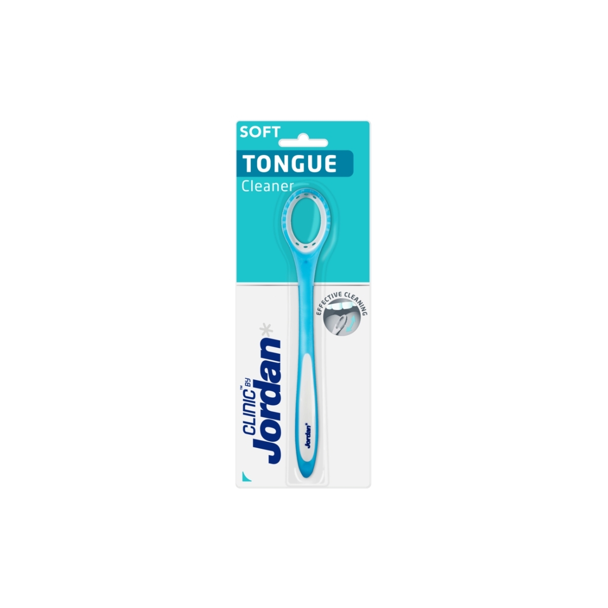 JORDAN Clinic Tongue Cleaner mēles tīrītājs - Produkta attēls