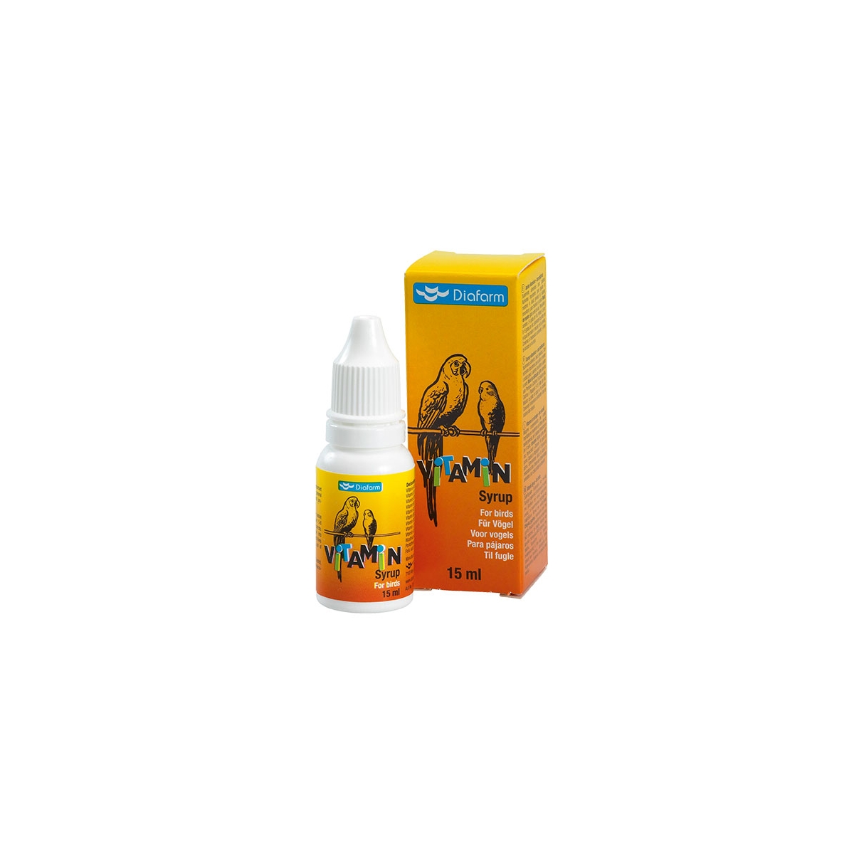 DF VITAMIN SYRUP FOR BIRDS 15ML - Produkta attēls