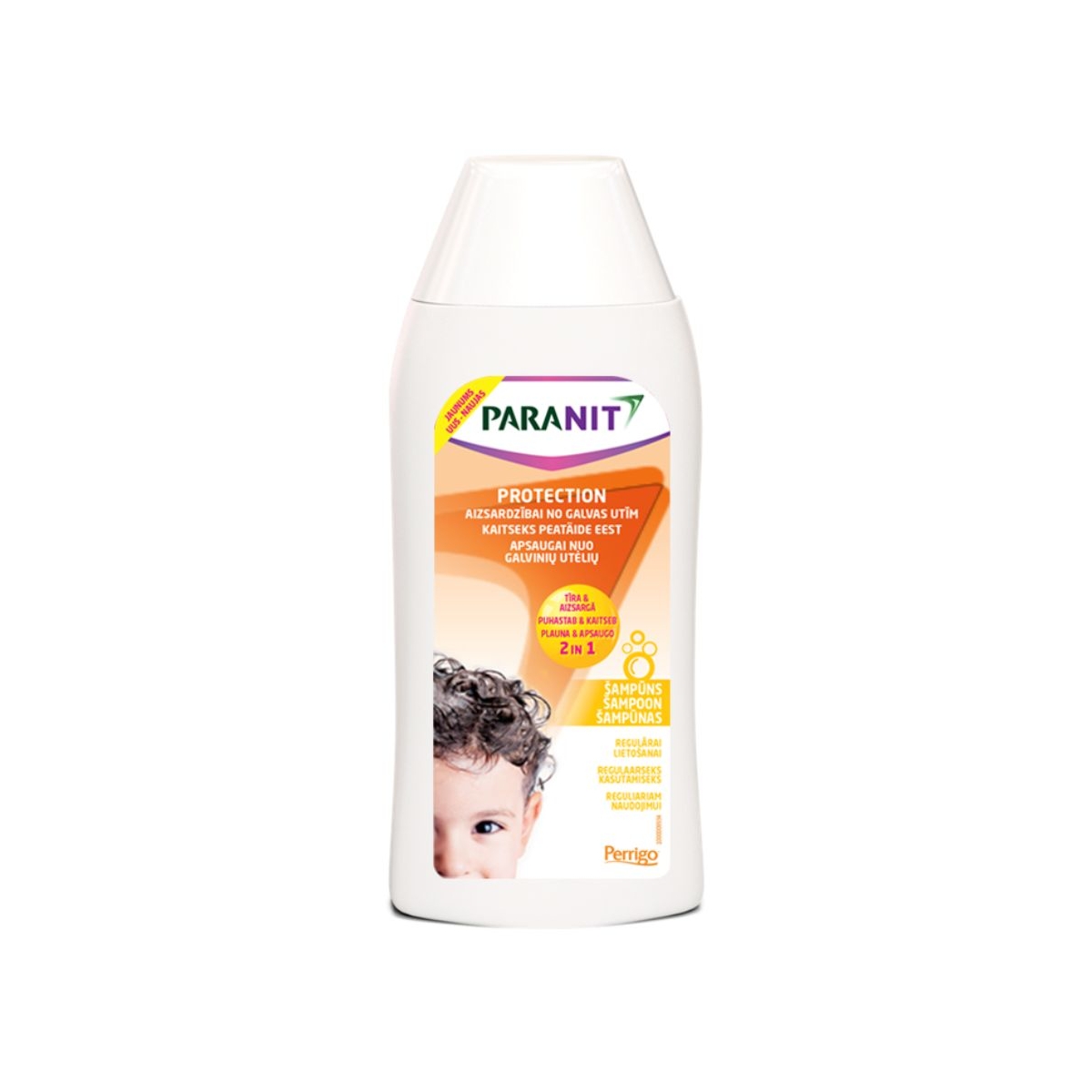 Paranit protection 2 in 1 šampūns 200 ml - Produkta attēls