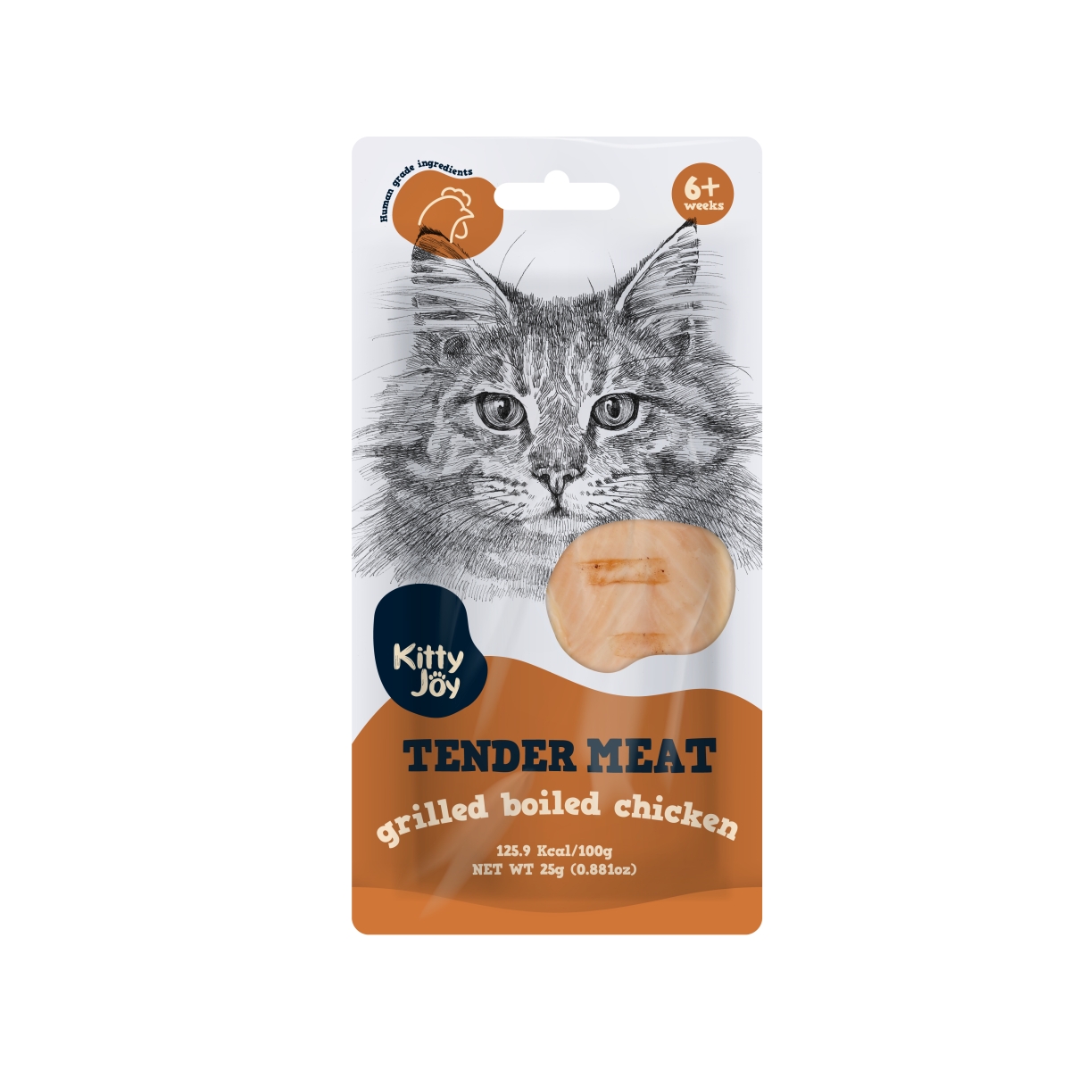 KITTY JOY MAIGA GAĻA GRILĒTA VARĪTĀ VISTA 25G - Produkta attēls