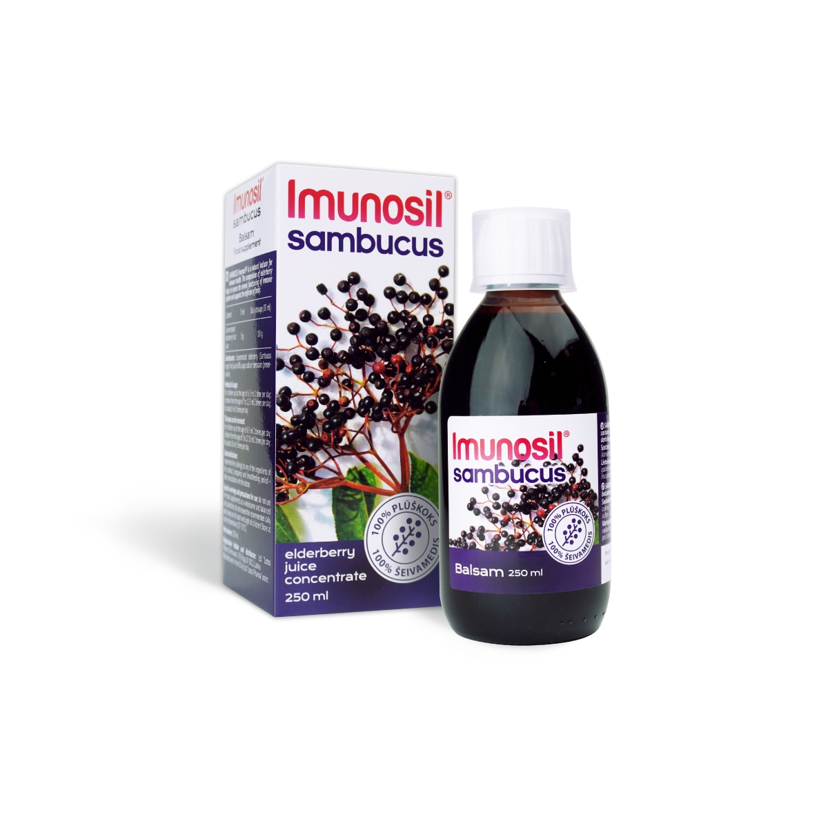 Imunosil Sambucus balzāms, 250 ml