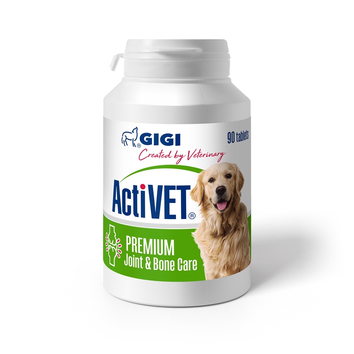 GIGI JOINTS&BONES STRONG TBL N90 SUŅIEM (ACTIVET) - Produkta attēls