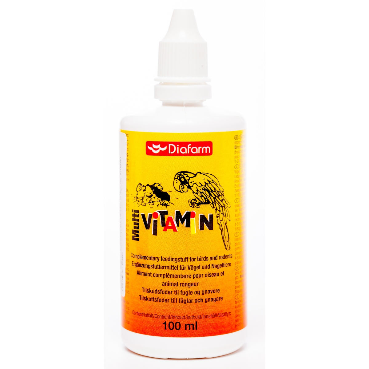 DF MULTIVIT BIRDS/RODENTS 100ML - Produkta attēls