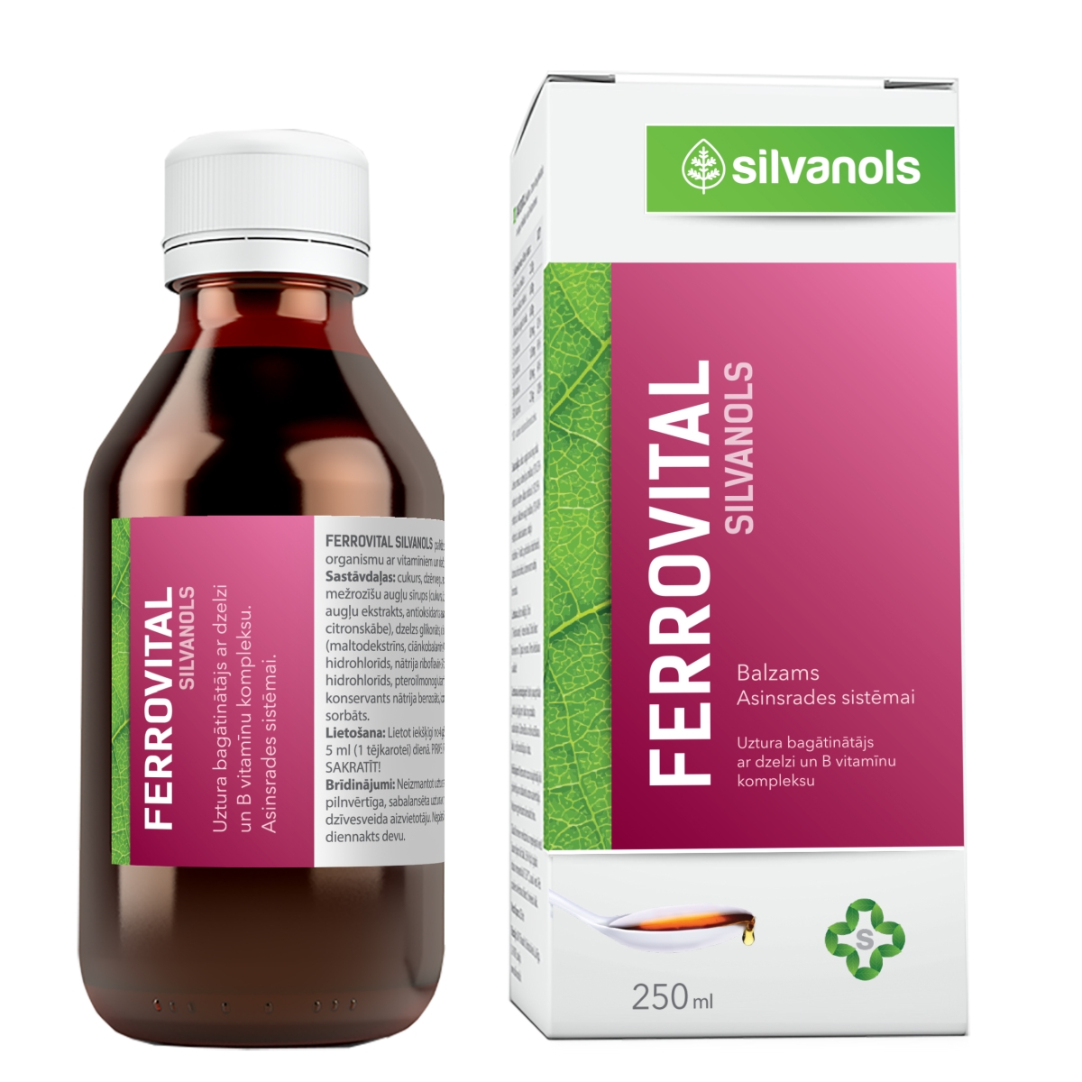 Ferrovital 250 ml - Produkta attēls