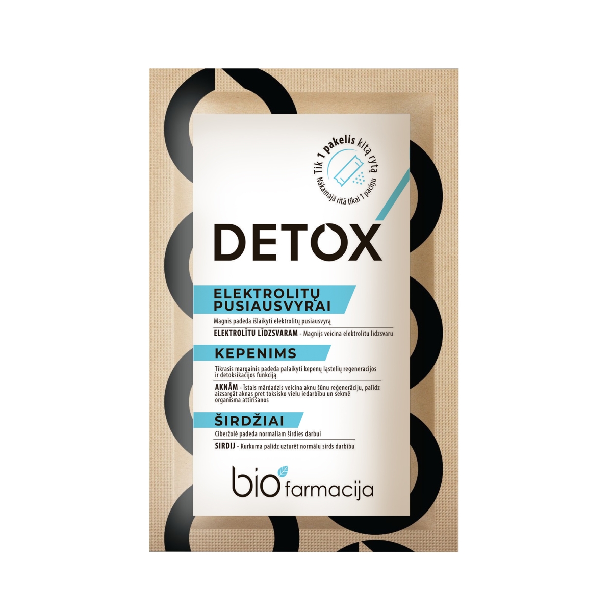 DETOX 17g pulveris, 1 gab. - Produkta attēls