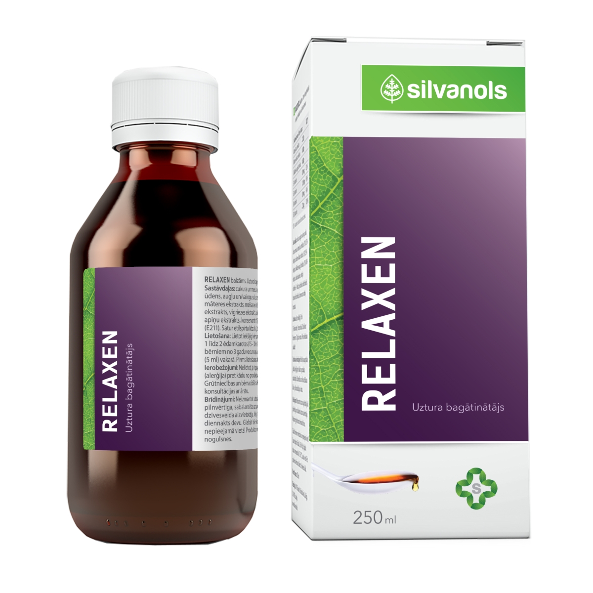 SILVANOLS Relaxen balzāms, 250 ml