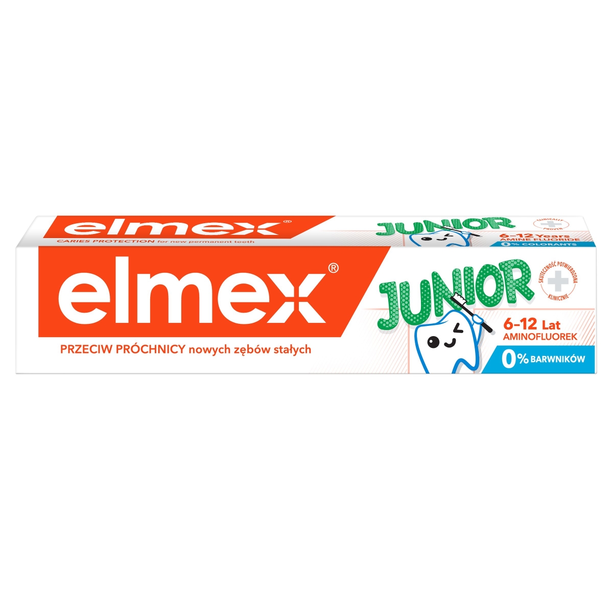 ELMEX® Junior zobu pasta (6 - 12 g.), 75 ml - Produkta attēls