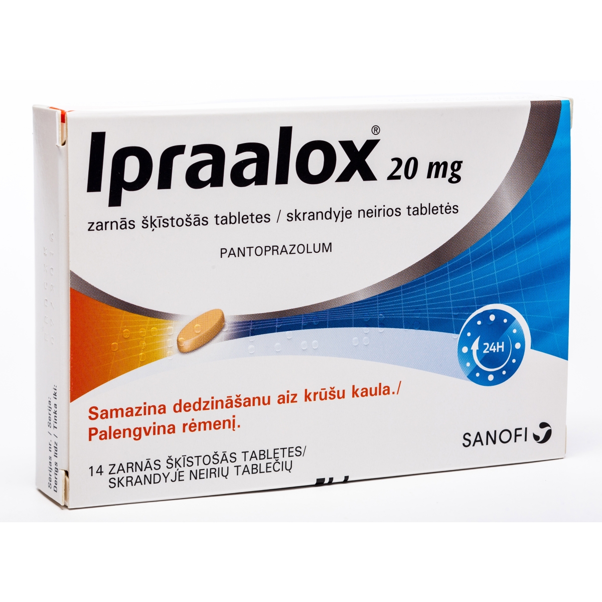 IPRAALOX 20MG TABLETES N14 - Produkta attēls