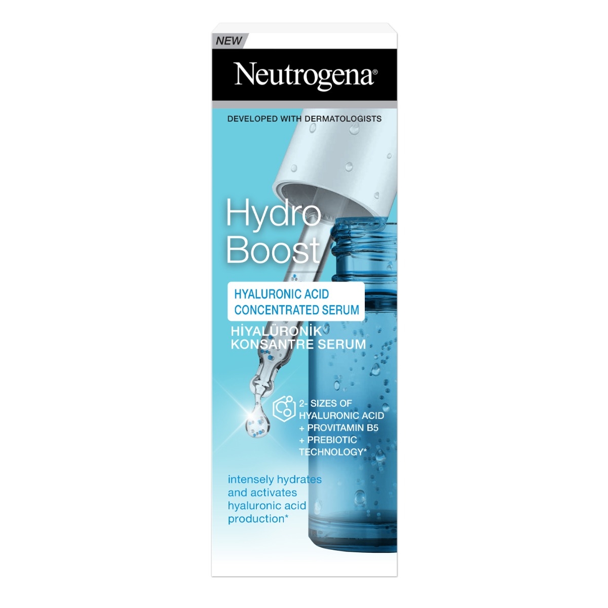 NEUTROGENA HYDRO BOOST HIALURONSK. KONCENTR.15ML - Produkta attēls