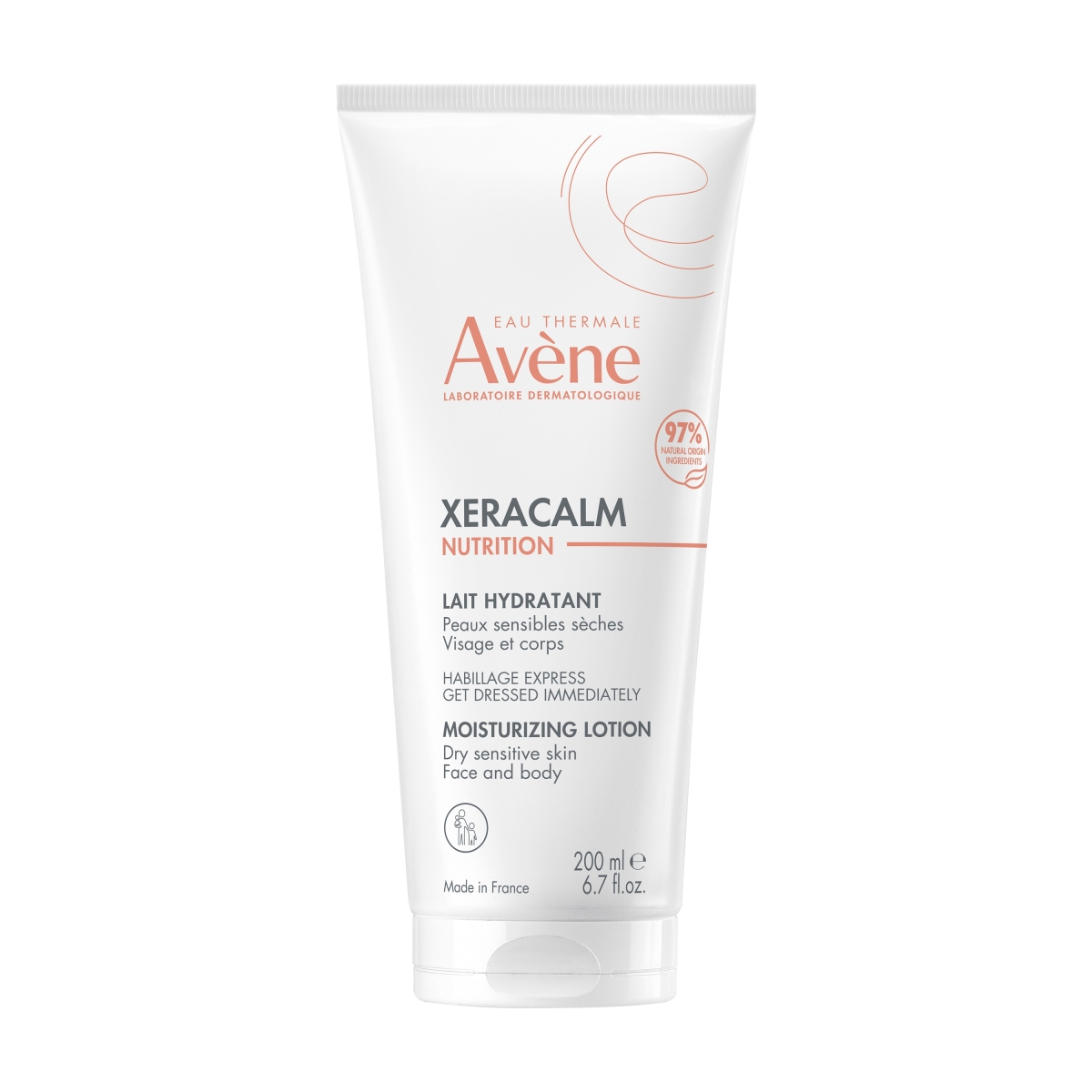 AVÈNE Xeracalm Nutrition losjons, 200ml - Produkta attēls