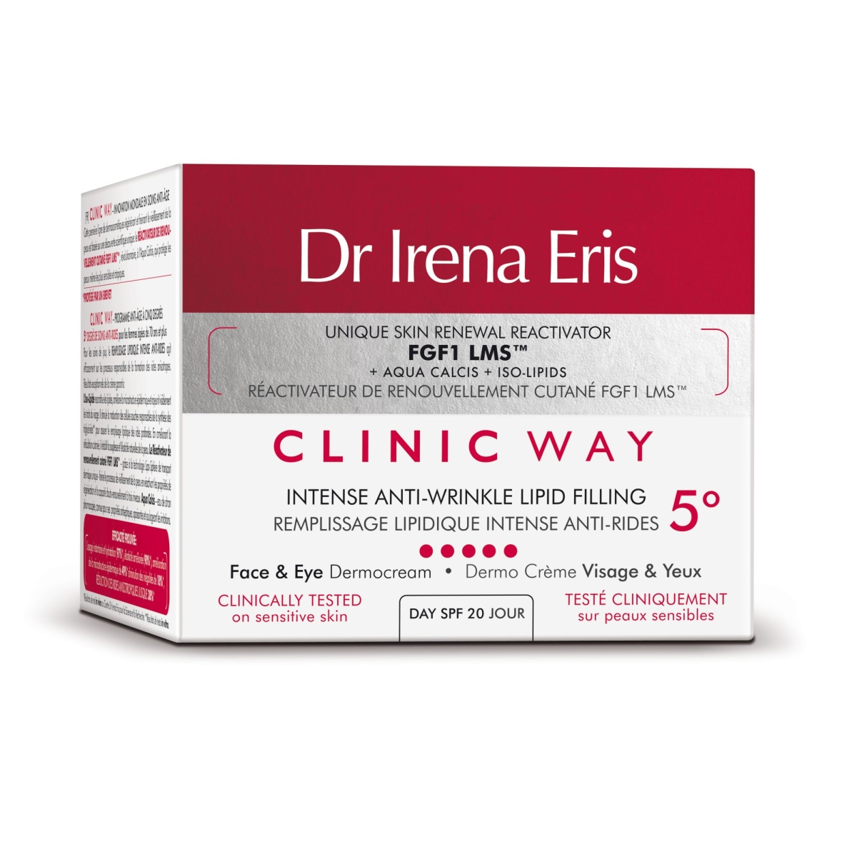 CLINIC WAY 5 Lipid Filling pretgrumbu dienas krēms, 50 ml - Produkta attēls