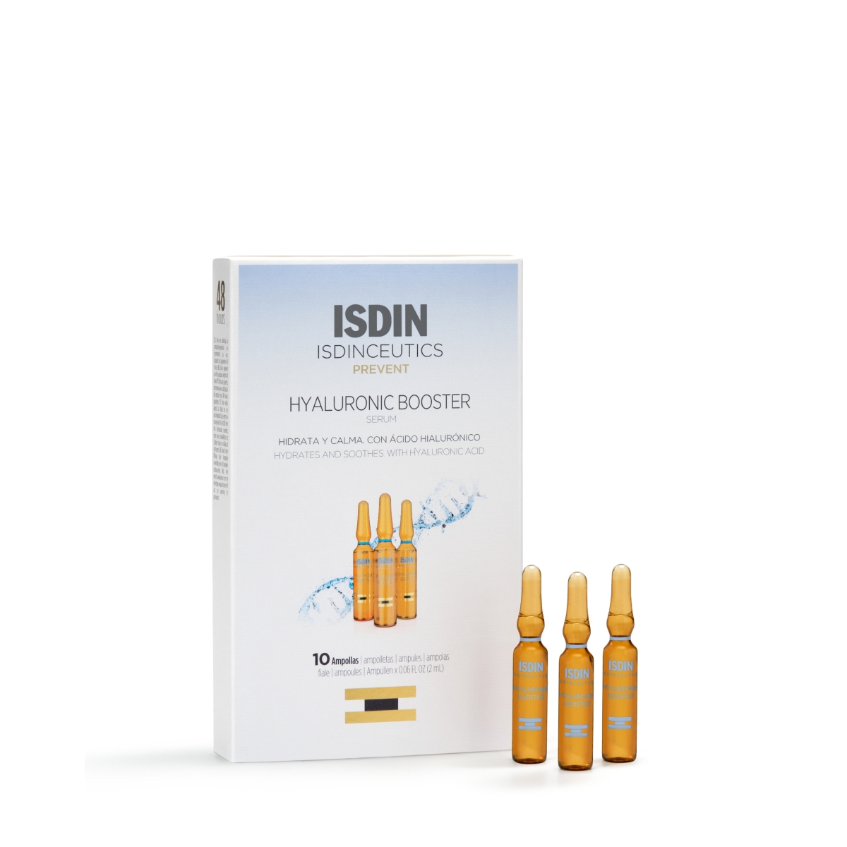 ISDIN Hyaloronic Booster ampulas, 2 ml x 10 gab.