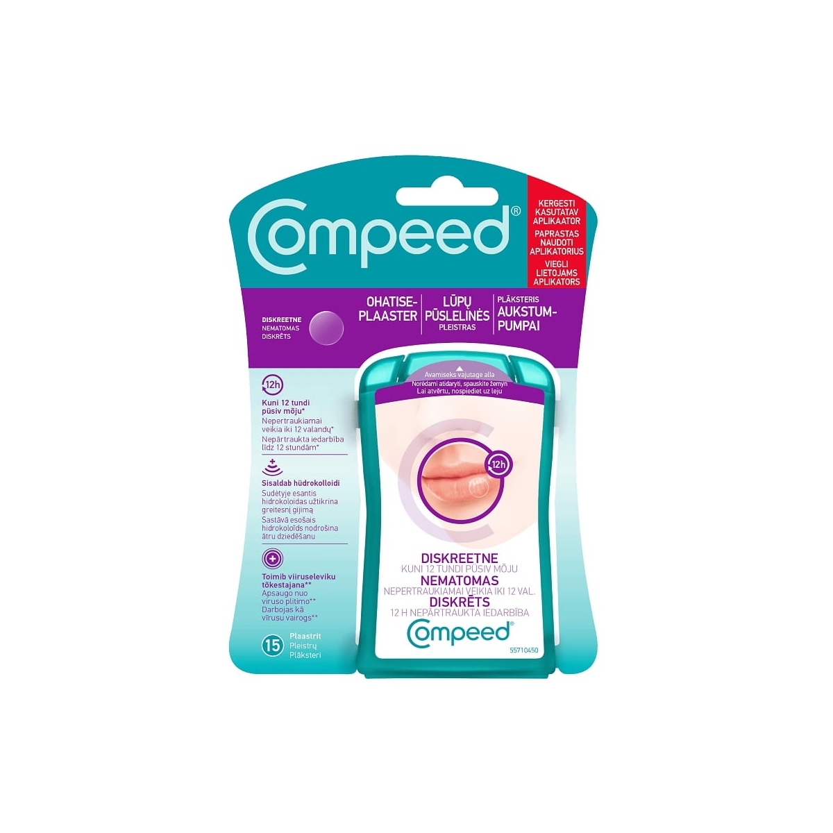 COMPEED® plāksteri aukstumpumpām, 15 gb.