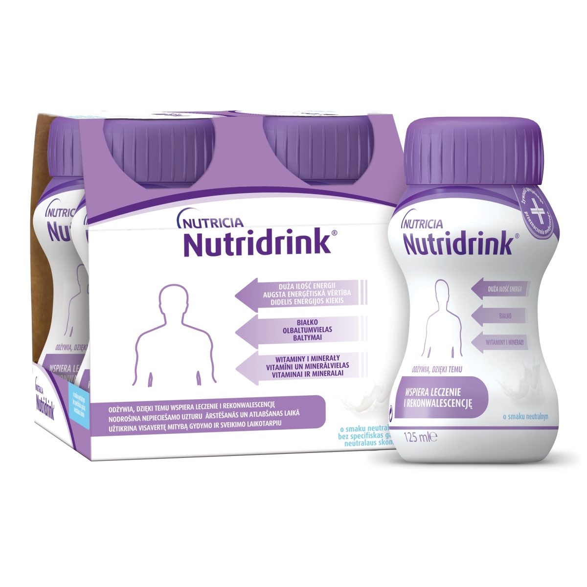 NUTRIDRINK Neutral, 125 ml - Produkta attēls