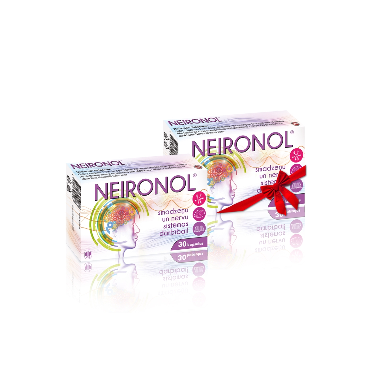 NEIRONOL kapsulas (1+1), 30 gab - Produkta attēls