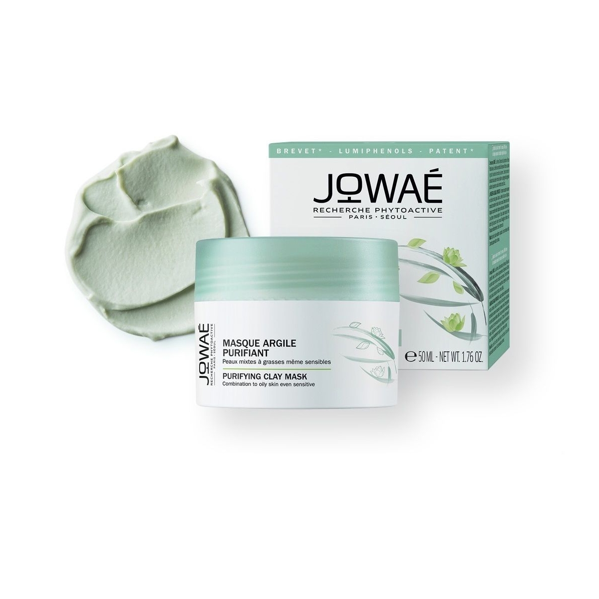 JOWAE Purifying Clay attīroša mālu maska, 50 ml - Produkta attēls