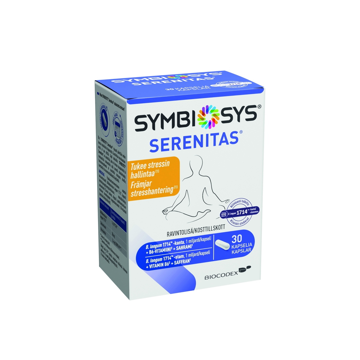 SYMBIOSYS® Serenitas® kapsulas, 30 gab