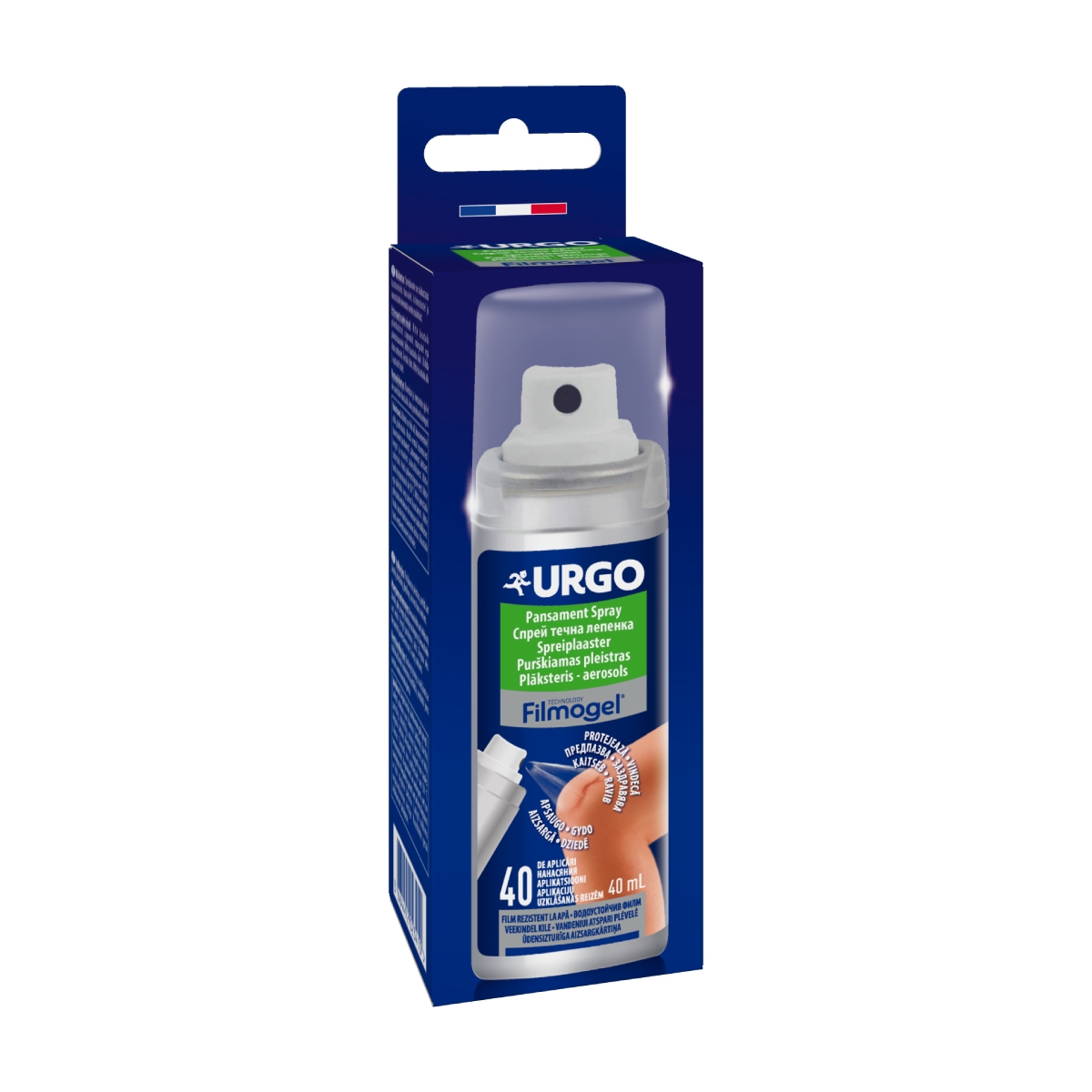 URGO aerosols plāksteris, 40 ml - Produkta attēls