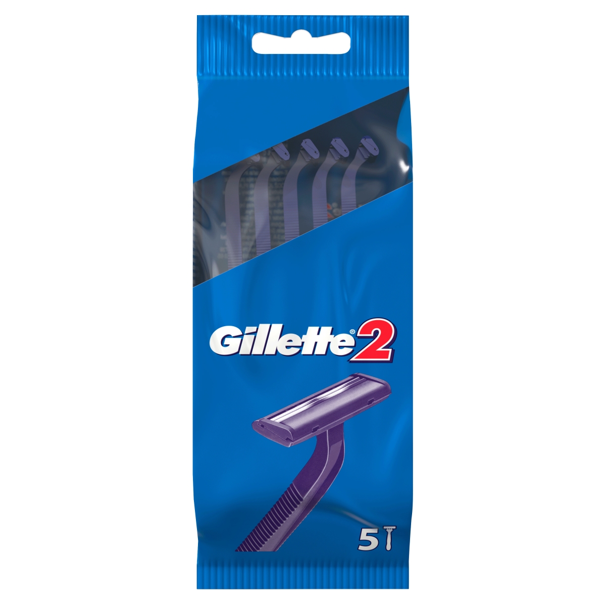 GILLETTE 2 vienreizlietojamie skuvekļi, 5 gab