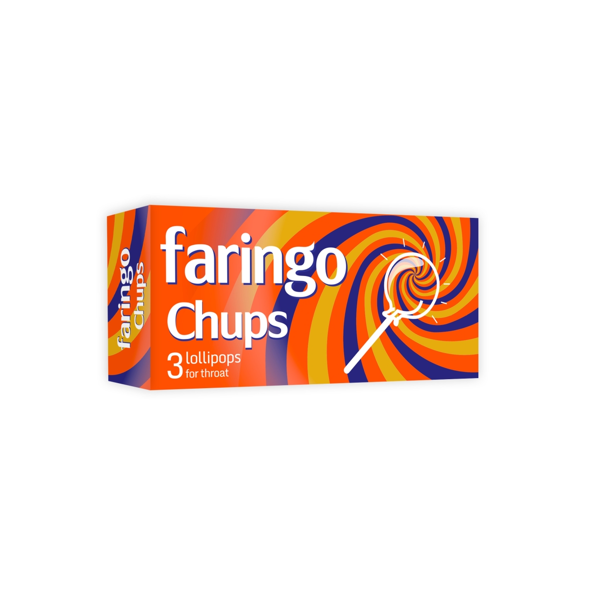 Faringo Chups pastilas N3 - Produkta attēls