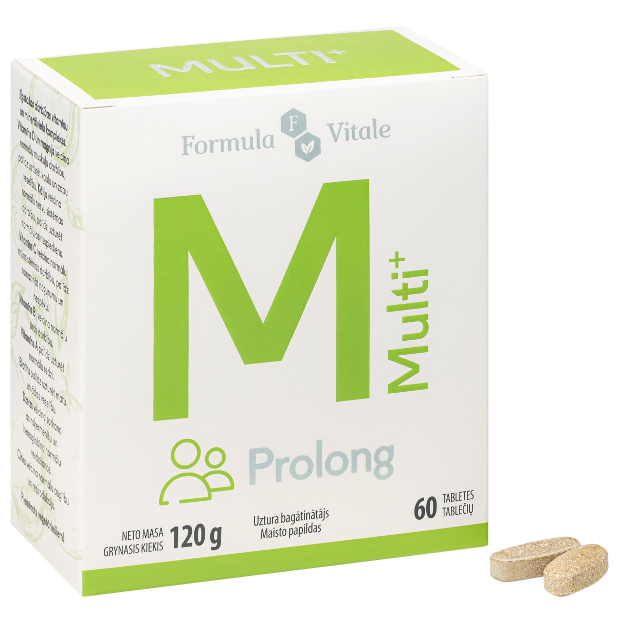 FORMULA VITALE Multi Prolong tabletes, 60 gab.