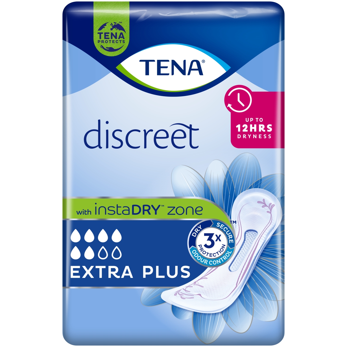 TENA Discreet Extra Plus paketes, 16 gab.