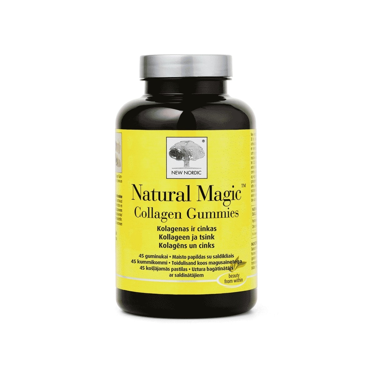 NEW NORDIC Collagen Gummies Natural Magic tabletes, 45 gab. - Produkta attēls