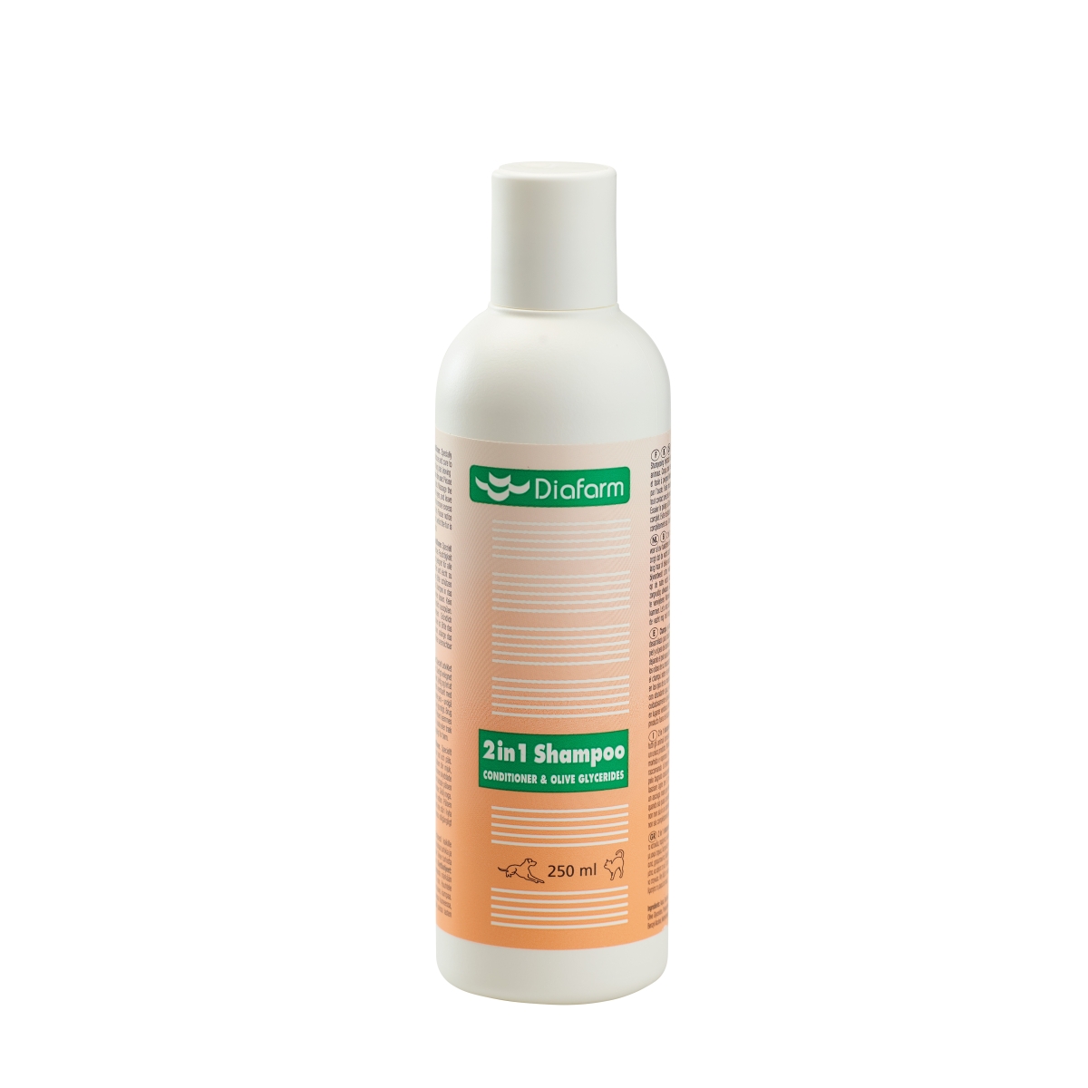 DF SHAMPOO 2 IN 1 250ML - Produkta attēls