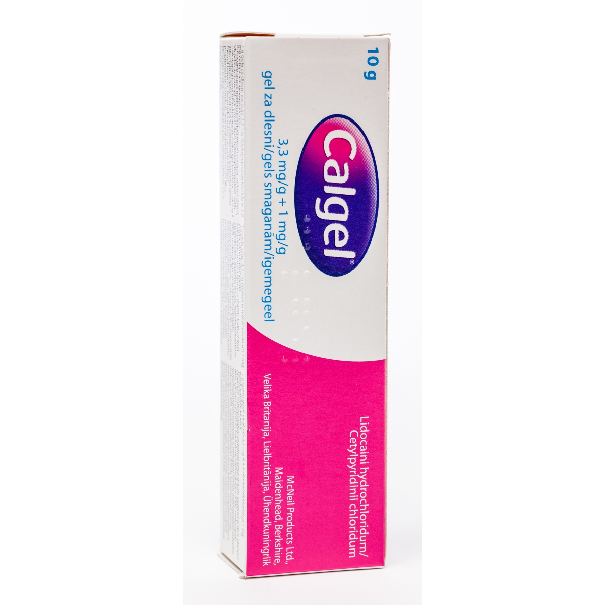 CALGEL DENTAL GĒLS 10G - Produkta attēls