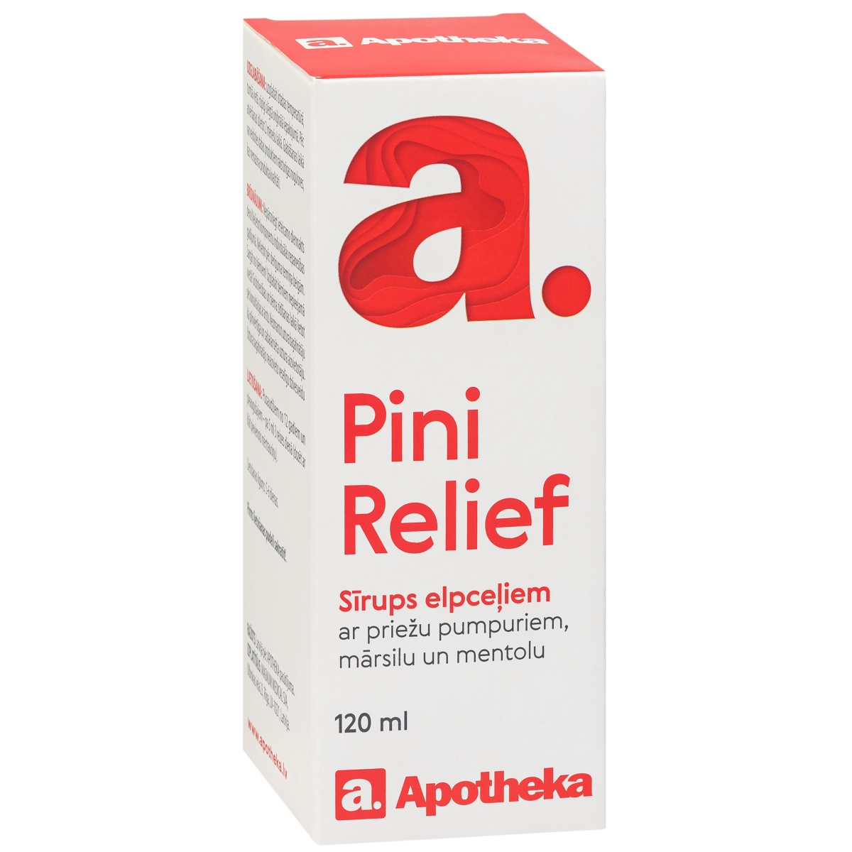 APOTHEKA Pini Relief sīrups, 120ml