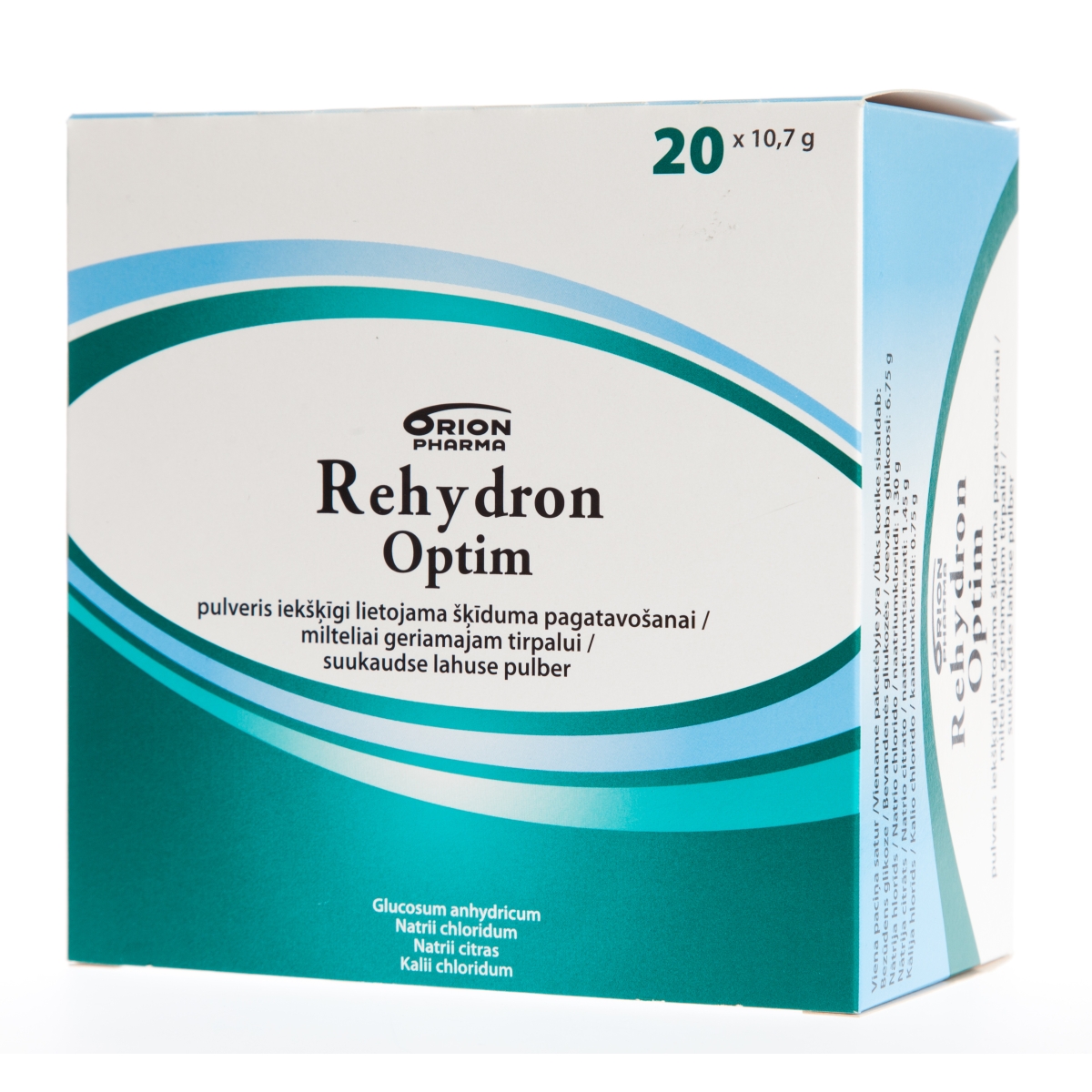 REHYDRON OPTIM 10.7G PULVERIS N20 - Produkta attēls