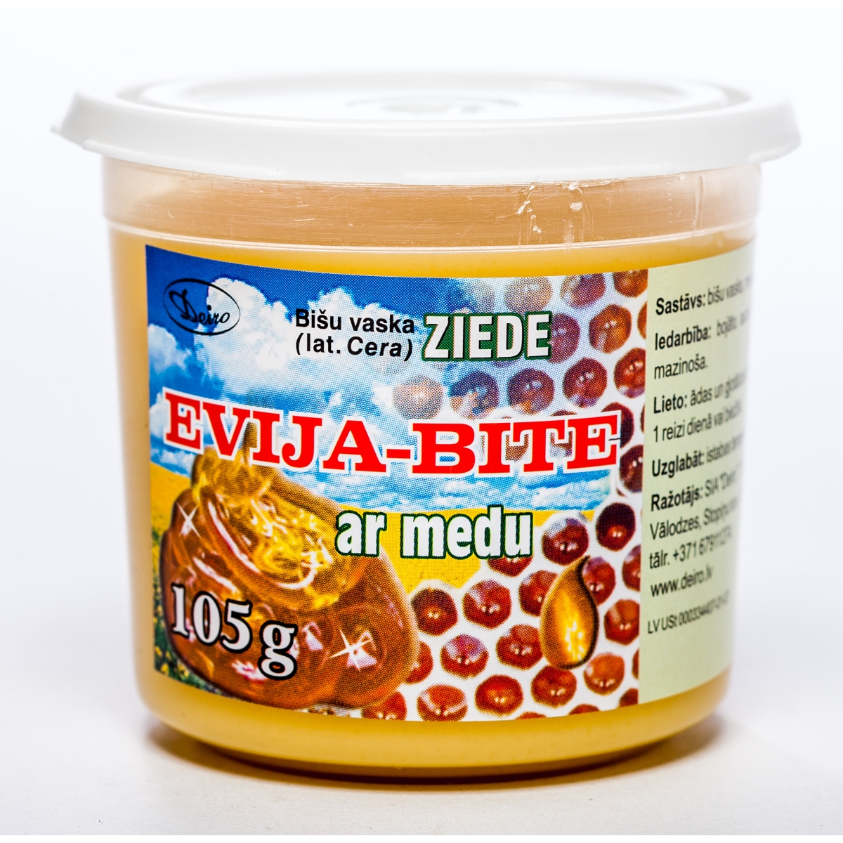 EVIJA-BITE ZIEDE AR MEDU 105G