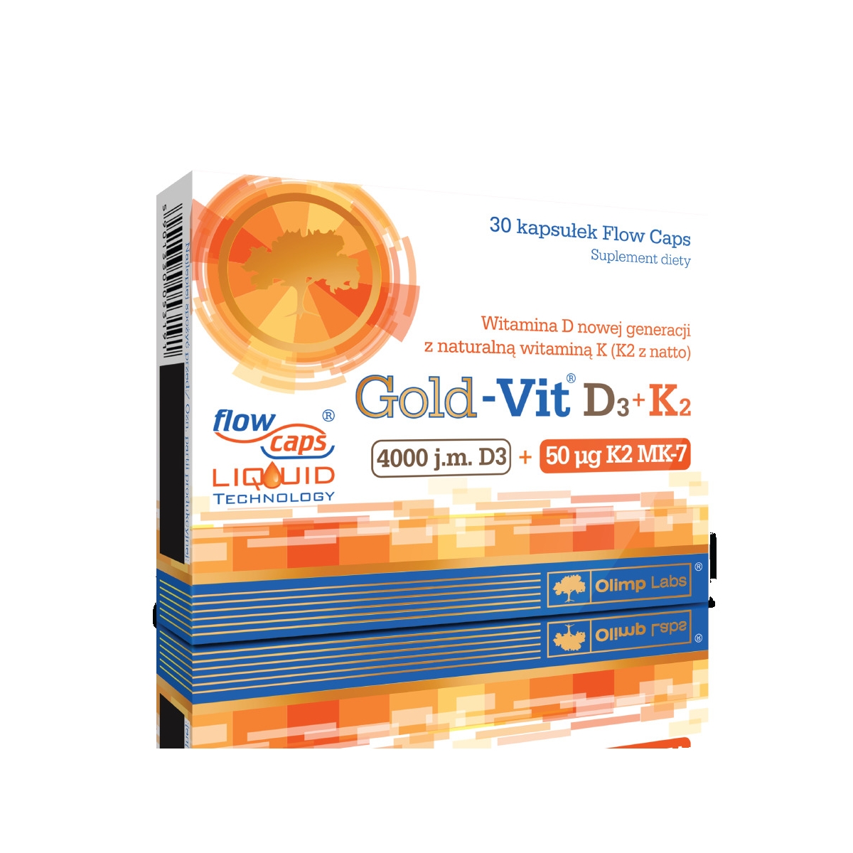 OLIMPLABS GOLD VIT. D3+K2  CPS N30