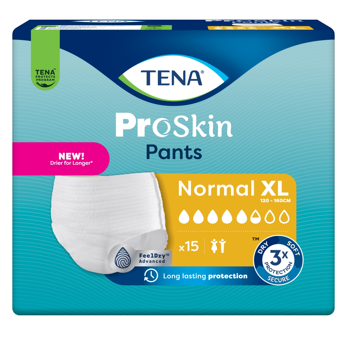 TENA Pants Normal biksītes XL izmērs,15 gab.