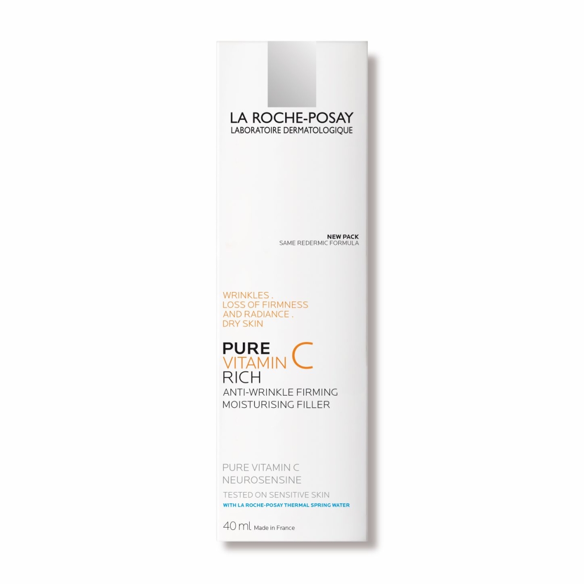 LA ROCHE POSAY PURE VITAMIN C RICH INTENSĪVI MITRINOŠA UN TVIRTUMU PAL - Produkta attēls