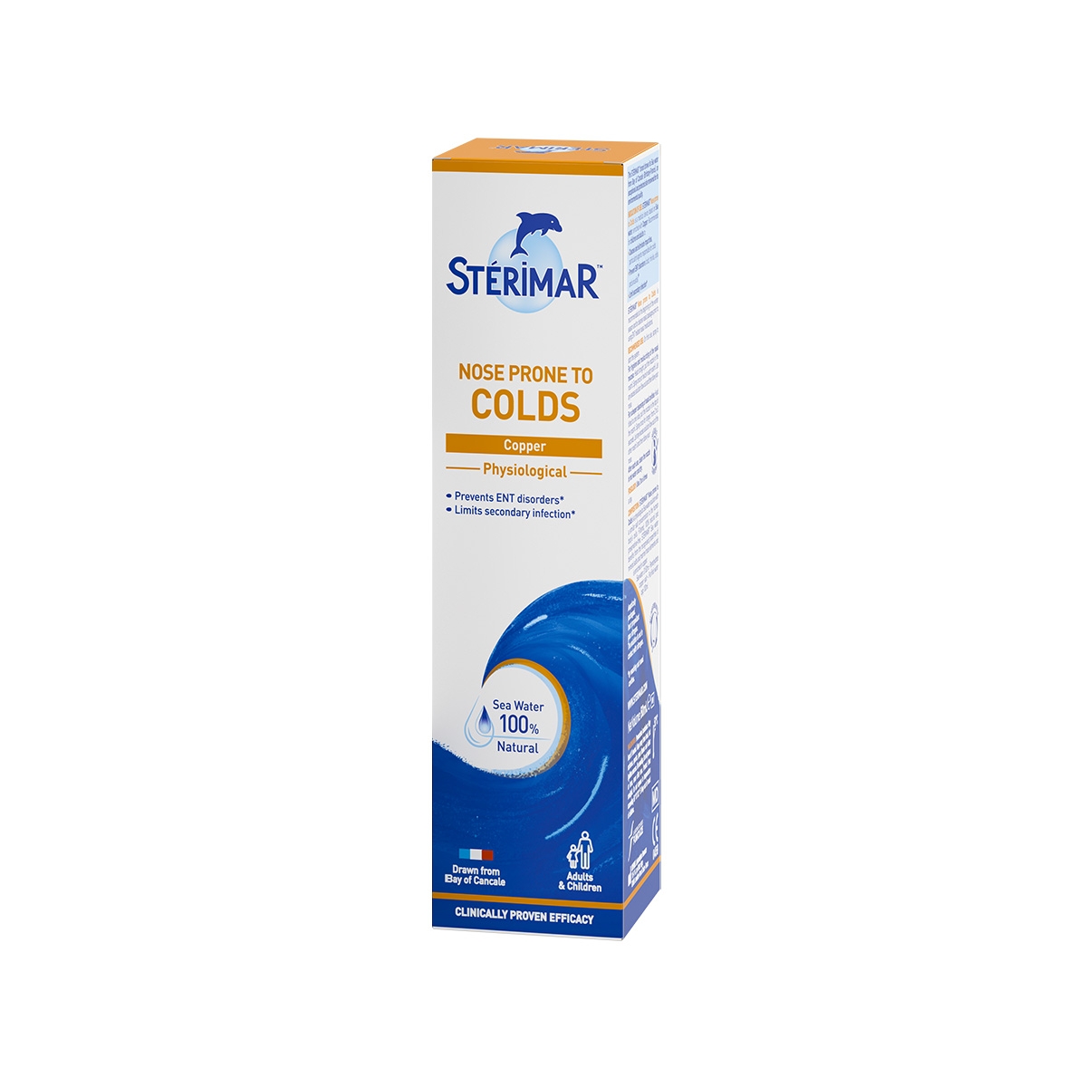 STERIMAR Prone Cold Nose sprejs, 50 ml - Produkta attēls