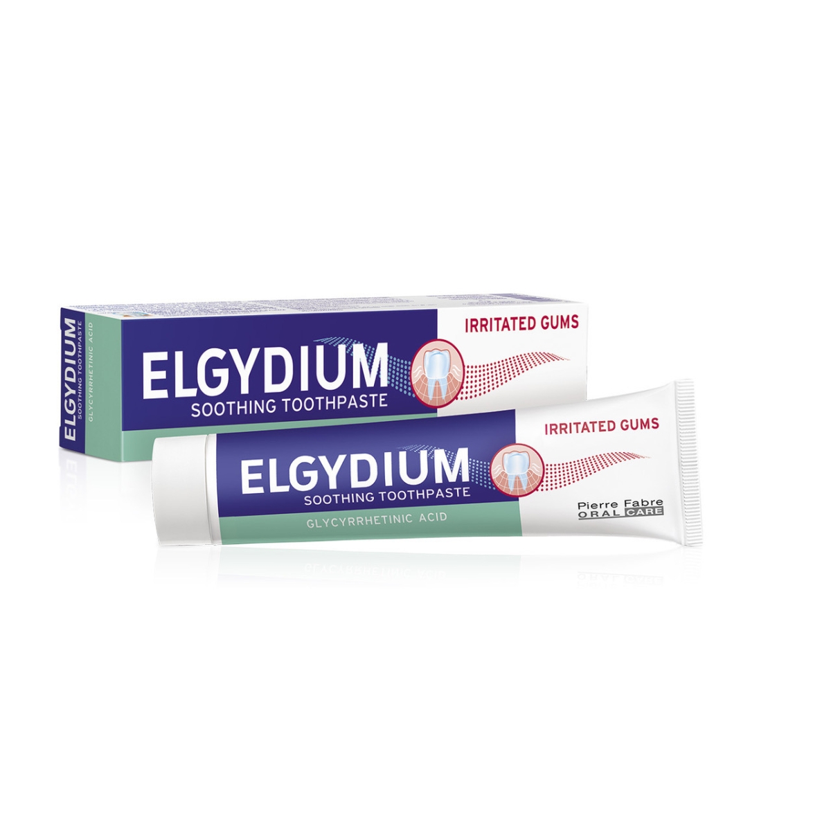 ELGYDIUM ZOBU PASTA IRRITATED GUMS 75ML - Produkta attēls