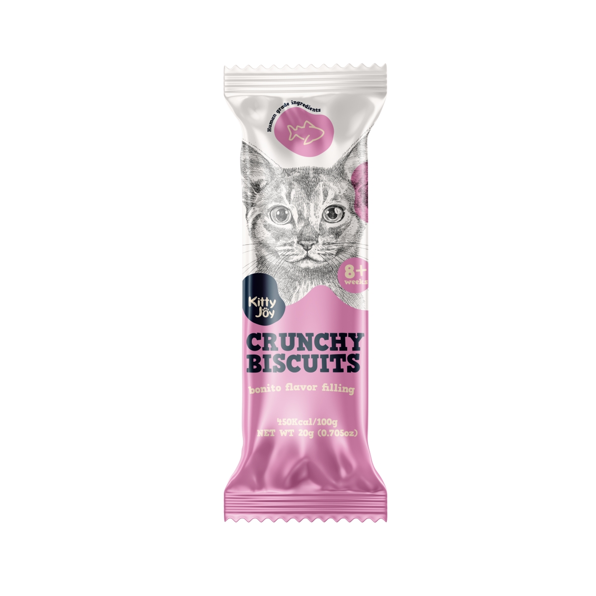 KITTY JOY CEPUMI AR BONITO TUNČA GARŠAS PILDĪJUMU 20G - Produkta attēls