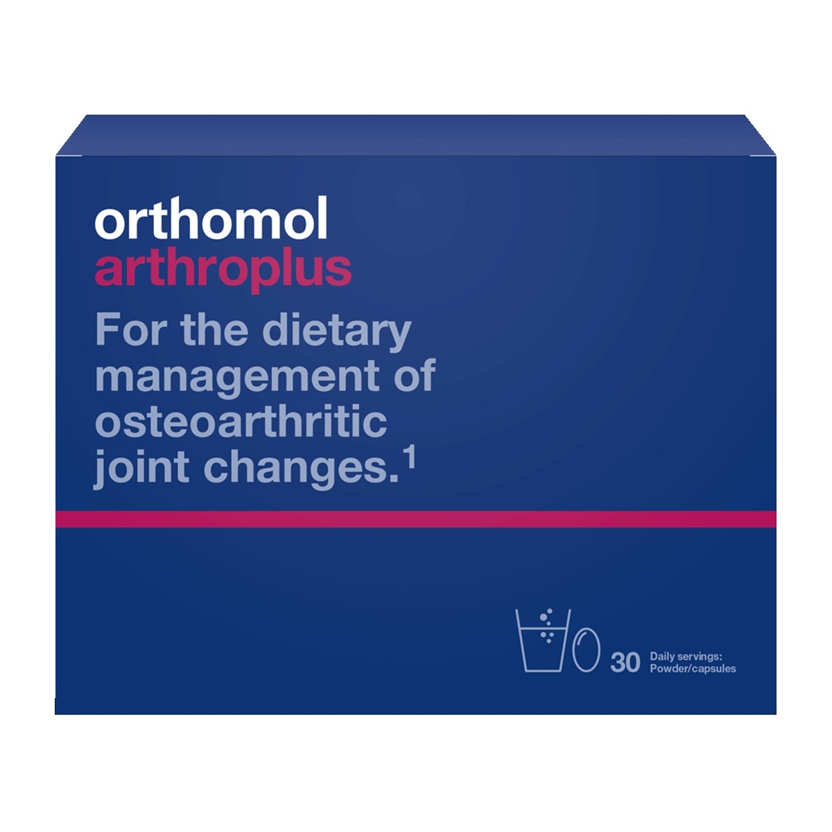 ORTHOMOL Arthro Plus (pulveris+ 2 kapsulas), 30 gab