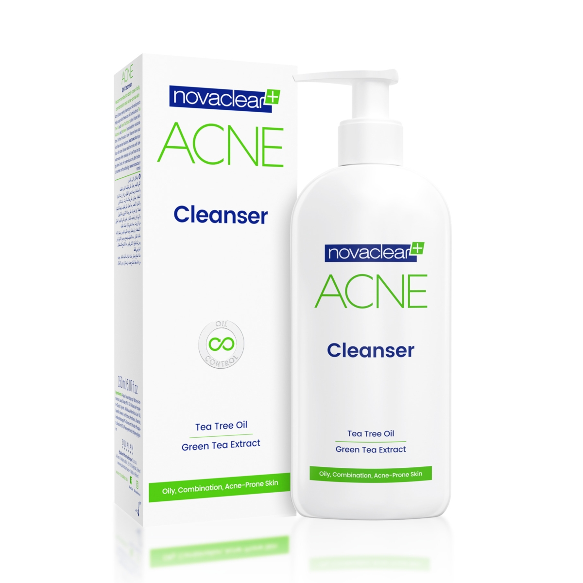 NOVACLEAR Acne attīrošs līdzeklis, 150 ml