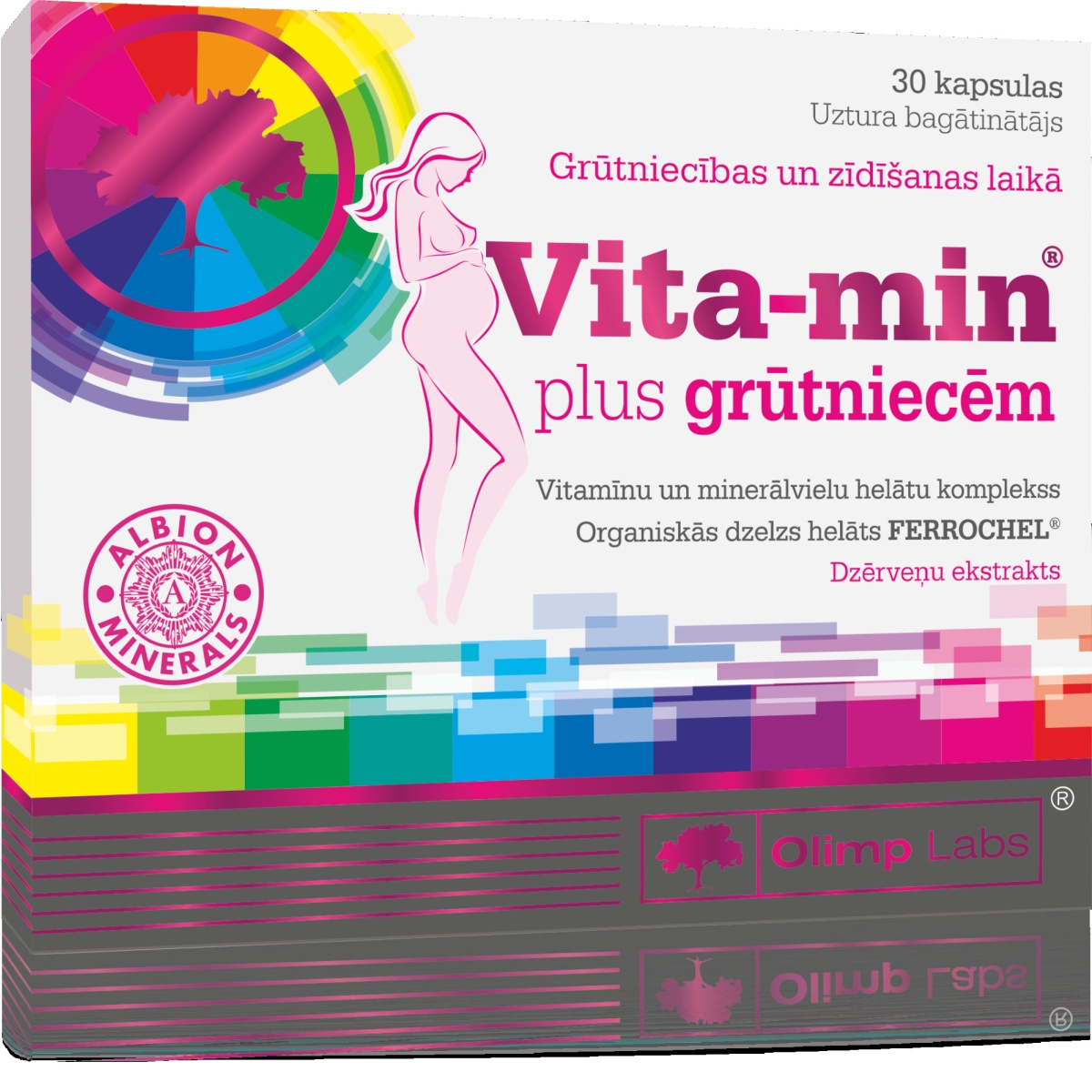 OLIMPLABS VITA-MIN+ GRŪTNIECĒM CPS N30 - Produkta attēls