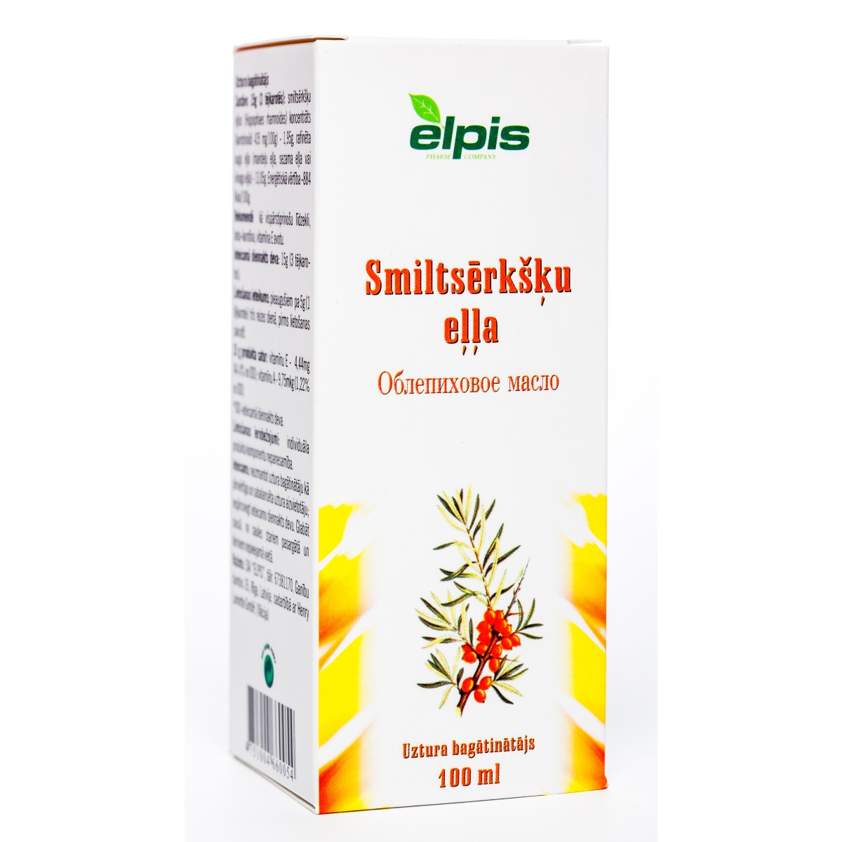 EĻĻA SMILTSĒRKŠĶU 100ML - Produkta attēls