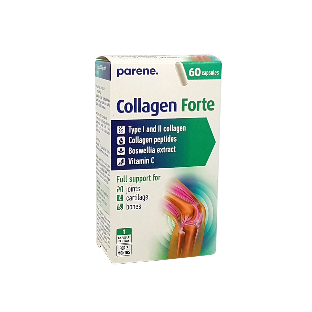 PARENE Collagen Forte kapsulas, 60 gab