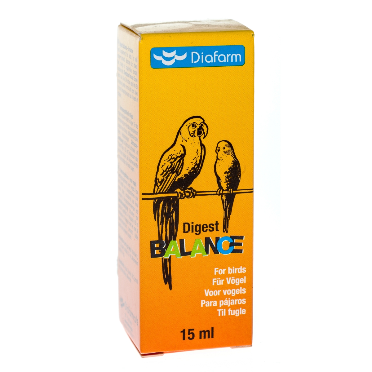 DF DIGEST BALANCE FOR BIRDS 15ML - Produkta attēls