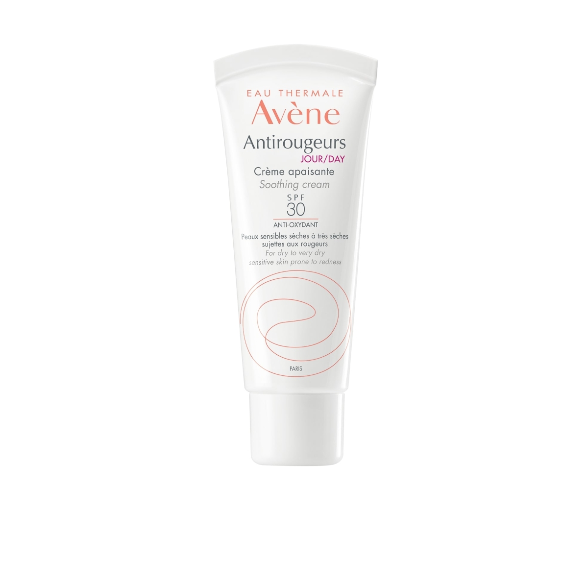 AVÈNE Antirougeurs SPF30 nomierinošs krēms, 40ml