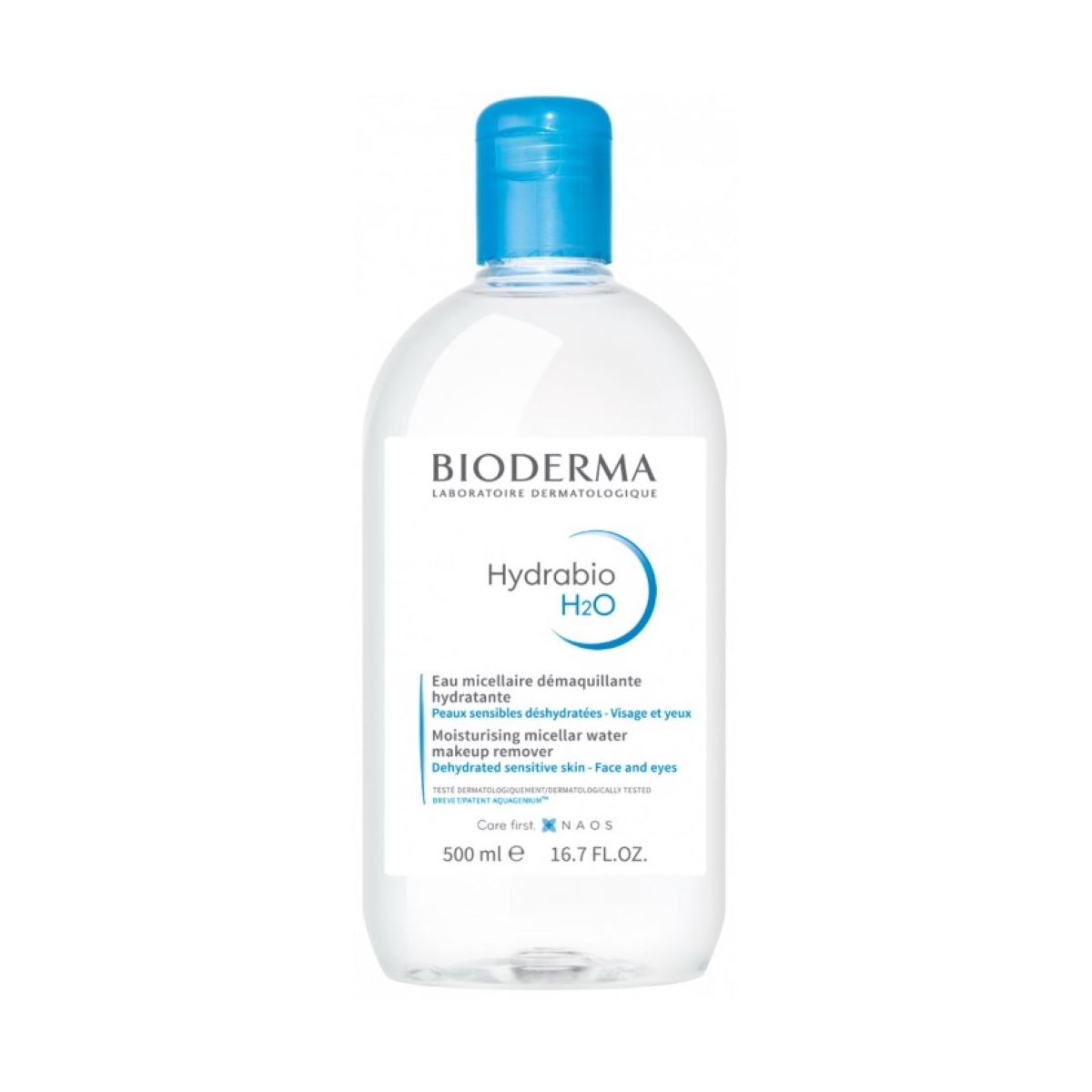 BIODERMA Hydrabio H2O micelārais ūdens, 500 ml