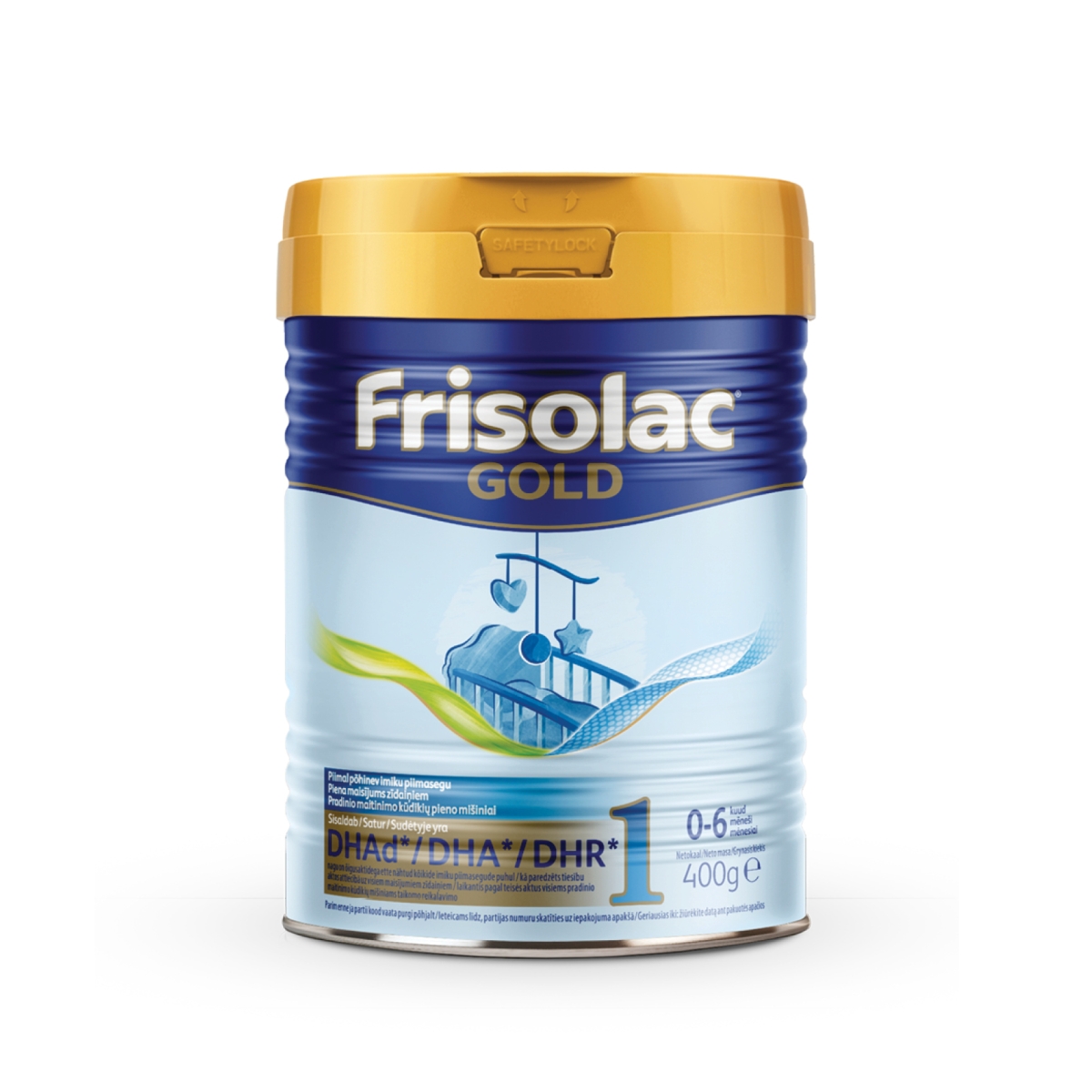 FRISOLAC GOLD 1 PIENA MAISĪJUMS 400G (0-6M); FA71 - Produkta attēls