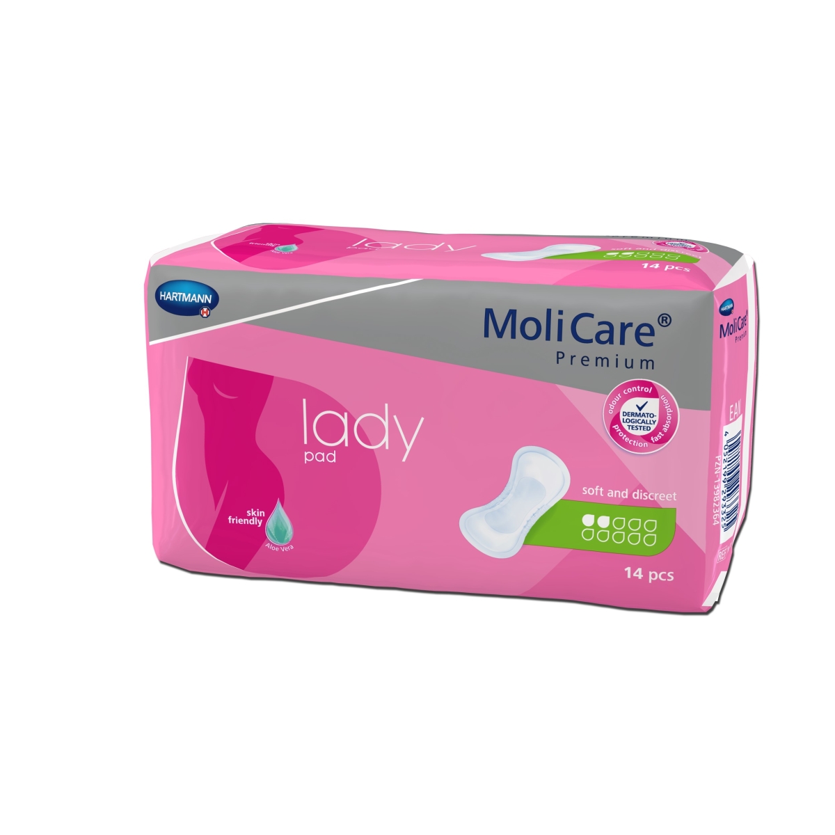 MOLICARE Prem Lady Pad ieliktņi (2 piles), 14 gab