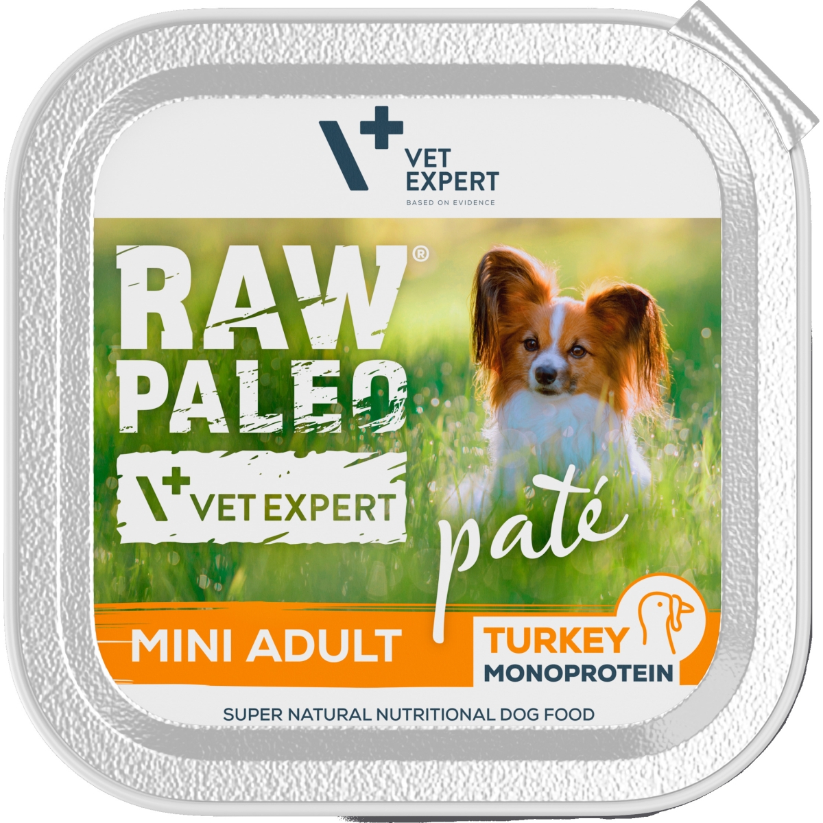 RAW PALEO SUŅU PASTĒTE MINI TĪTARS 150G - Produkta attēls